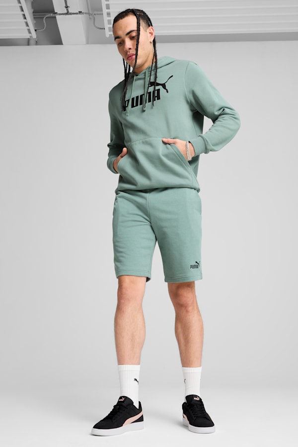 Essentials No. 1 Logo 10" Shorts Men, Green Moon, extralarge-GBR